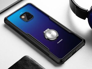 XUNDD Etui Ring Holder Clear Armor XUNDD do Huawei Mate 20 Pro czarne uniwersalny 5
