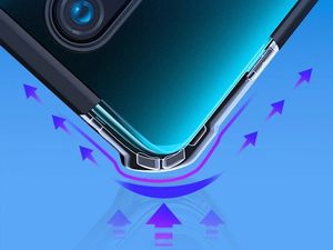 XUNDD Etui Ring Holder Clear Armor XUNDD do Redmi Note 8 Pro czarne uniwersalny 8