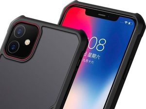 XUNDD Etui Ring Holder Clear Armor XUNDD do Apple iPhone 11 czarne uniwersalny 4