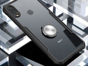 XUNDD Etui XUNDD Ring Holder Clear Armor do Xiaomi Redmi Note 7 czarne uniwersalny 11