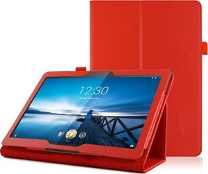 Etui na tablet 4kom.pl Etui stojak do Lenovo Tab M10 10.1 TB-X605 Czerwone uniwersalny 1