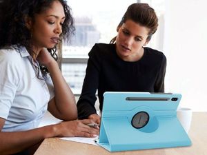 Etui na tablet Alogy Etui obrotowe Alogy 360 do Samsung Galaxy Tab S6 10.5 T860/T865 niebieskie uniwersalny 6