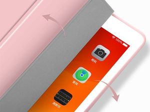 Etui na tablet Alogy Etui Alogy Smart Case do Apple iPad 10.2 2019 7Gen Różowe uniwersalny 4