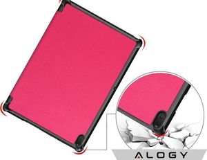 Etui na tablet Alogy Etui Alogy Book Cover do Lenovo Tab E10 10.1 TB-X104F/L Różowe uniwersalny 4