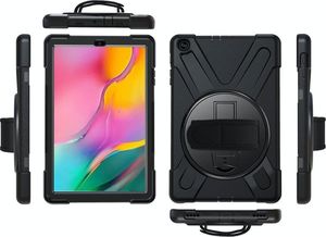 Etui na tablet Alogy Etui Alogy Pirate Armor do Galaxy Tab A 10.1 2019 T510/T515 z rzepem uniwersalny 2