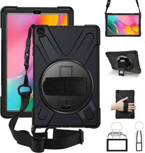 Etui na tablet Alogy Etui Alogy Pirate Armor do Galaxy Tab A 10.1 2019 T510/T515 z rzepem uniwersalny 3