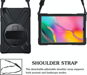 Etui na tablet Alogy Etui Alogy Pirate Armor do Galaxy Tab A 10.1 2019 T510/T515 z rzepem uniwersalny 5