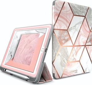 Etui na tablet Supcase Etui Supcase Cosmo Full-body do Apple iPad 9.7 2018/2017 Marble Pink uniwersalny 1