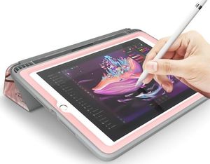 Etui na tablet Supcase Etui Supcase Cosmo Full-body do Apple iPad 9.7 2018/2017 Marble Pink uniwersalny 2