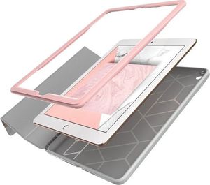 Etui na tablet Supcase Etui Supcase Cosmo Full-body do Apple iPad 9.7 2018/2017 Marble Pink uniwersalny 3
