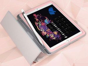 Etui na tablet Supcase Etui Supcase Cosmo Full-body do Apple iPad 9.7 2018/2017 Marble Pink uniwersalny 7