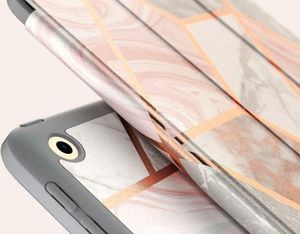 Etui na tablet Supcase Etui Supcase Cosmo Full-body do Apple iPad 9.7 2018/2017 Marble Pink uniwersalny 9