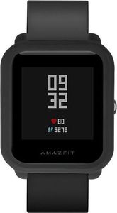 4kom.pl Etui silikonowe do Smartwatch Xiaomi Amazfit Bip Czarne uniwersalny 2