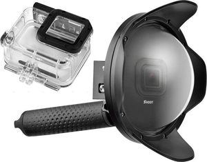 Alogy Wodoodporna obudowa etui Alogy Shoot dome port do GoPro 5/6/7 uniwersalny 13
