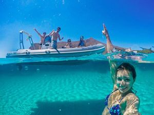 Alogy Wodoodporna obudowa etui Alogy Shoot dome port do GoPro 5/6/7 uniwersalny 9