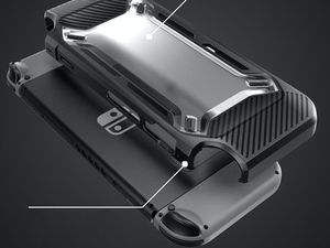 Alogy etui Tough Armor Case na Nintendo Switch czarne 2