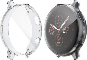 Alogy Etui silikonowe Alogy case do Galaxy Watch Active 2 44mm Przezroczyste uniwersalny 2