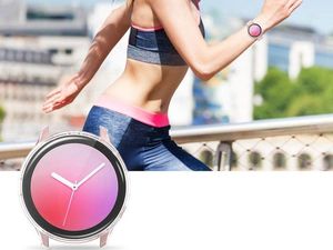 Alogy Etui silikonowe Alogy case do Galaxy Watch Active 2 44mm Przezroczyste uniwersalny 9