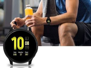 Alogy Etui silikonowe Alogy case do Galaxy Watch Active 2 44mm Czarne uniwersalny 4