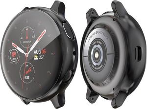 Alogy Etui silikonowe Alogy case do Galaxy Watch Active 2 44mm Czarne uniwersalny 6