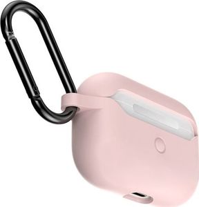 Alogy Silikonowe etui na słuchawki Apple AirPods Pro różowe uniwersalny 1