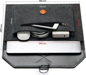 Etui Alogy Filcowe 13" Ciemnoszary 7