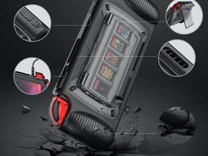 Alogy etui Crystal na Nintendo Switch czarne 3