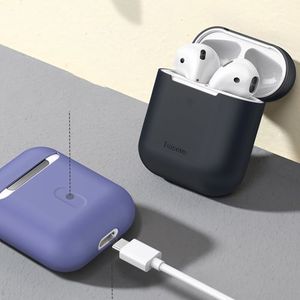 Baseus Etui ochronne Ultrathin do AirPods 1/2 czarne 8