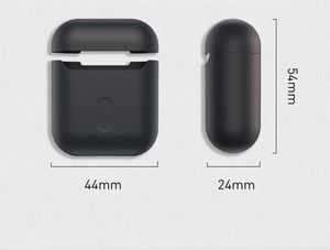 Baseus Etui ochronne Ultrathin do AirPods 1/2 czarne 10