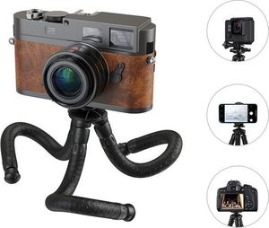 Selfie stick Apexel Apexel APL-JJ07 Statyw gorilla tripod uchwyt na telefon aparat 1/4 Blue uniwersalny 6