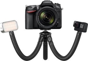 Selfie stick Apexel Apexel APL-JJ07 Statyw gorilla tripod uchwyt na telefon aparat 1/4 Blue uniwersalny 7