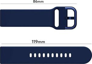 Alogy Soft do Samsung Galaxy Watch Active 2 Granatowy 3