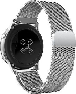 Alogy Bransoleta Milanese pasek Alogy do Samsung Gear S3/ Watch 46mm srebrna uniwersalny 1