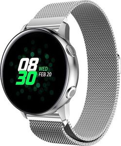 Alogy Bransoleta Milanese pasek Alogy do Samsung Gear S3/ Watch 46mm srebrna uniwersalny 2