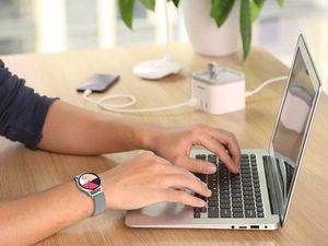 Alogy Bransoleta Milanese pasek Alogy do Samsung Gear S3/ Watch 46mm srebrna uniwersalny 8