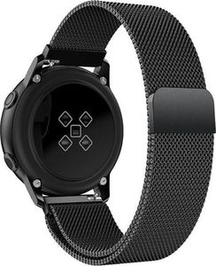 Alogy Bransoleta Milanese pasek Alogy do Samsung Gear S3/ Watch 46mm czarna uniwersalny 1