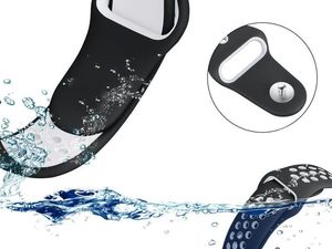 Alogy Sportowy pasek soft band Alogy do Samsung Gear S3/ Watch 46mm Czarno-biały uniwersalny 4