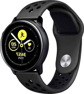 Alogy Sportowy pasek soft band Alogy do Samsung Gear S3/ Watch 46mm Czarny uniwersalny 1