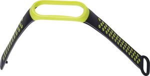 Alogy Sportowy pasek opaska alogy do Xiaomi Mi Band 3/4 czarno-zielony uniwersalny 3