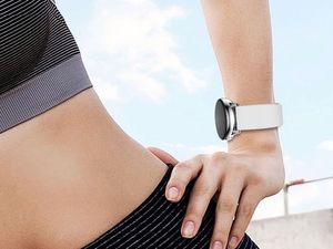 Alogy Gumowy pasek Alogy soft do Samsung Galaxy Watch Active 2 biały uniwersalny 5