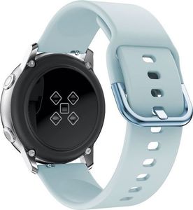 Alogy Gumowy pasek Alogy soft do Samsung Galaxy Watch Active 2 niebieski uniwersalny 1