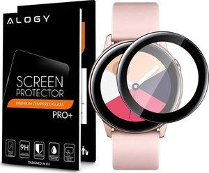 Alogy Elastyczne Szkło 3D Alogy do Samsung Galaxy Watch Active 2 40mm Czarne uniwersalny 6