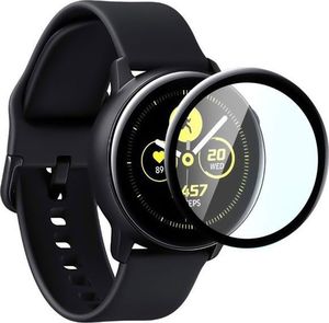 Alogy Elastyczne Szkło 3D Alogy do Samsung Galaxy Watch Active 2 44mm Czarne uniwersalny 2