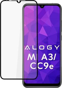 Alogy Szkło Alogy Full Glue case friendly do Xiaomi Mi A3/ CC9e Czarne uniwersalny 1