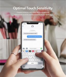 Ringke Szkło hartowane Ringke ID Diamond Glass do iPhone 11/ XR Black uniwersalny 7