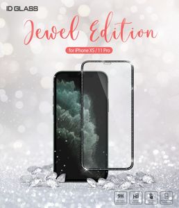 Ringke Szkło hartowane Ringke ID Diamond Glass do iPhone 11 Pro/ XS/ X Black uniwersalny 3