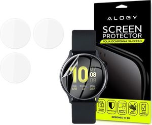 Alogy Folia hydrożelowa x3 Alogy Hydrogel do Galaxy Watch Active 2 44mm uniwersalny 7