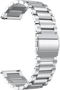 Alogy Bransoletka Alogy Stainless steel do Galaxy Watch Active 2 40mm srebrna uniwersalny 3