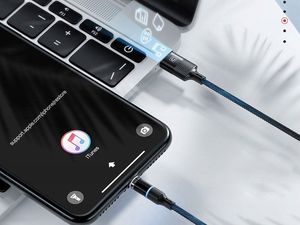 Kabel USB Cafele USB-C - 1.2 m Czarny 9