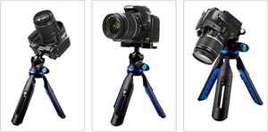 Selfie stick Apexel Apexel APL-JJ06 Statyw do telefonu aparatu Tripod stojak 1/4 Blue uniwersalny 6